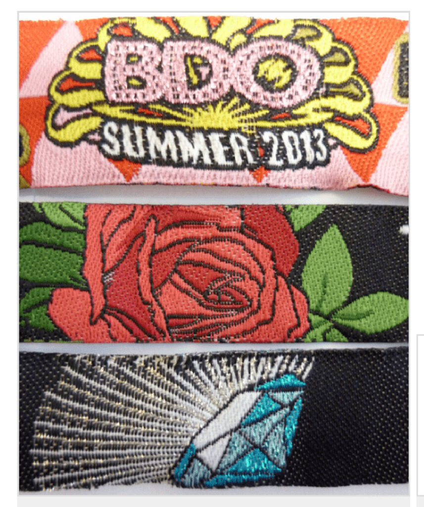 Fabricación de pulseras tejidas para festivales