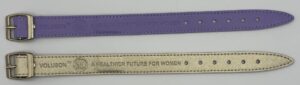 Pulseras RFID personalizadas de cuero sintético con grabado, cierre de hebilla y chip NFC integrado